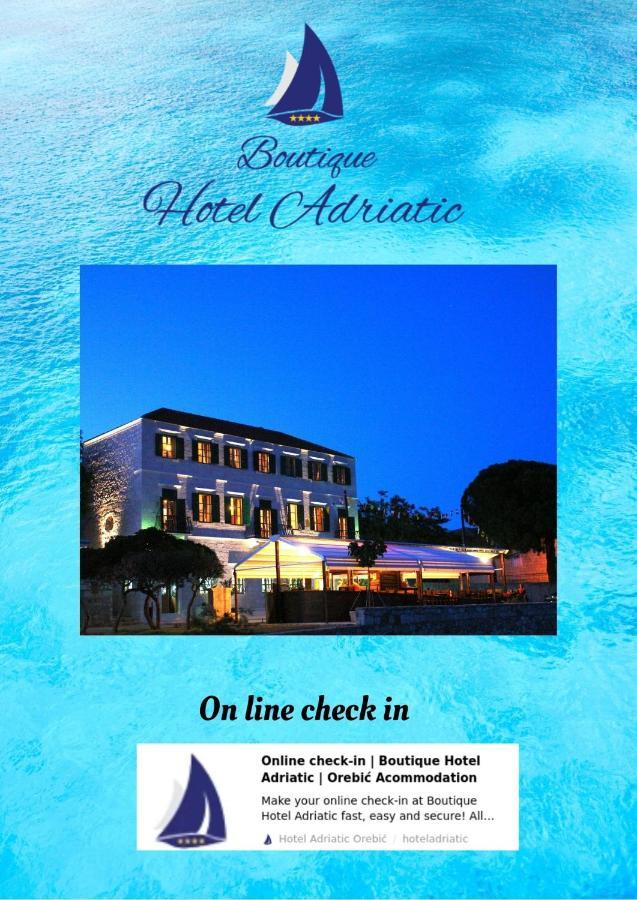Heritage Boutique Hotel Adriatic-Adults Only Orebic Luaran gambar